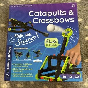 NWT! Catapults & Crossbows STEM Experiment kit